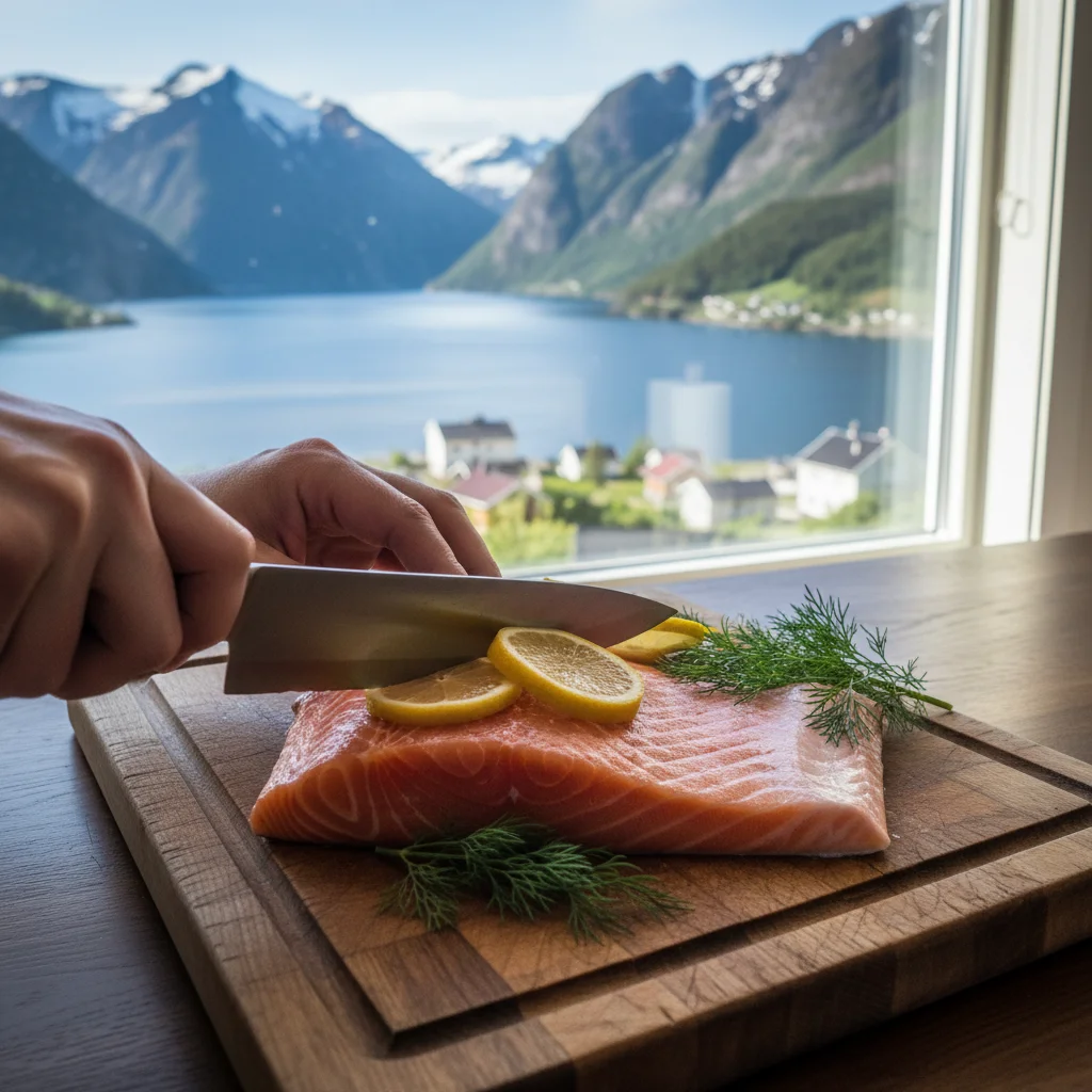 Lachs in Norwegen