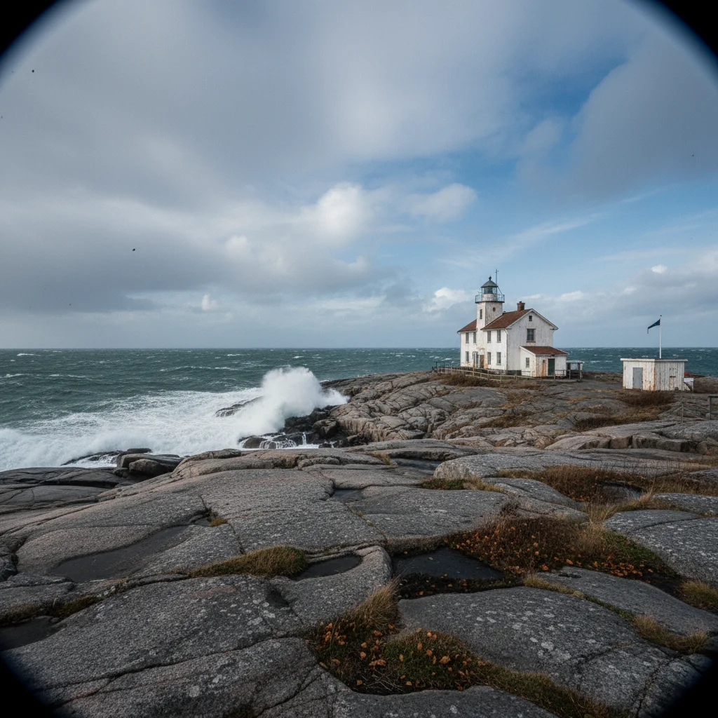 Leuchtturm-Übernachtung in Schweden