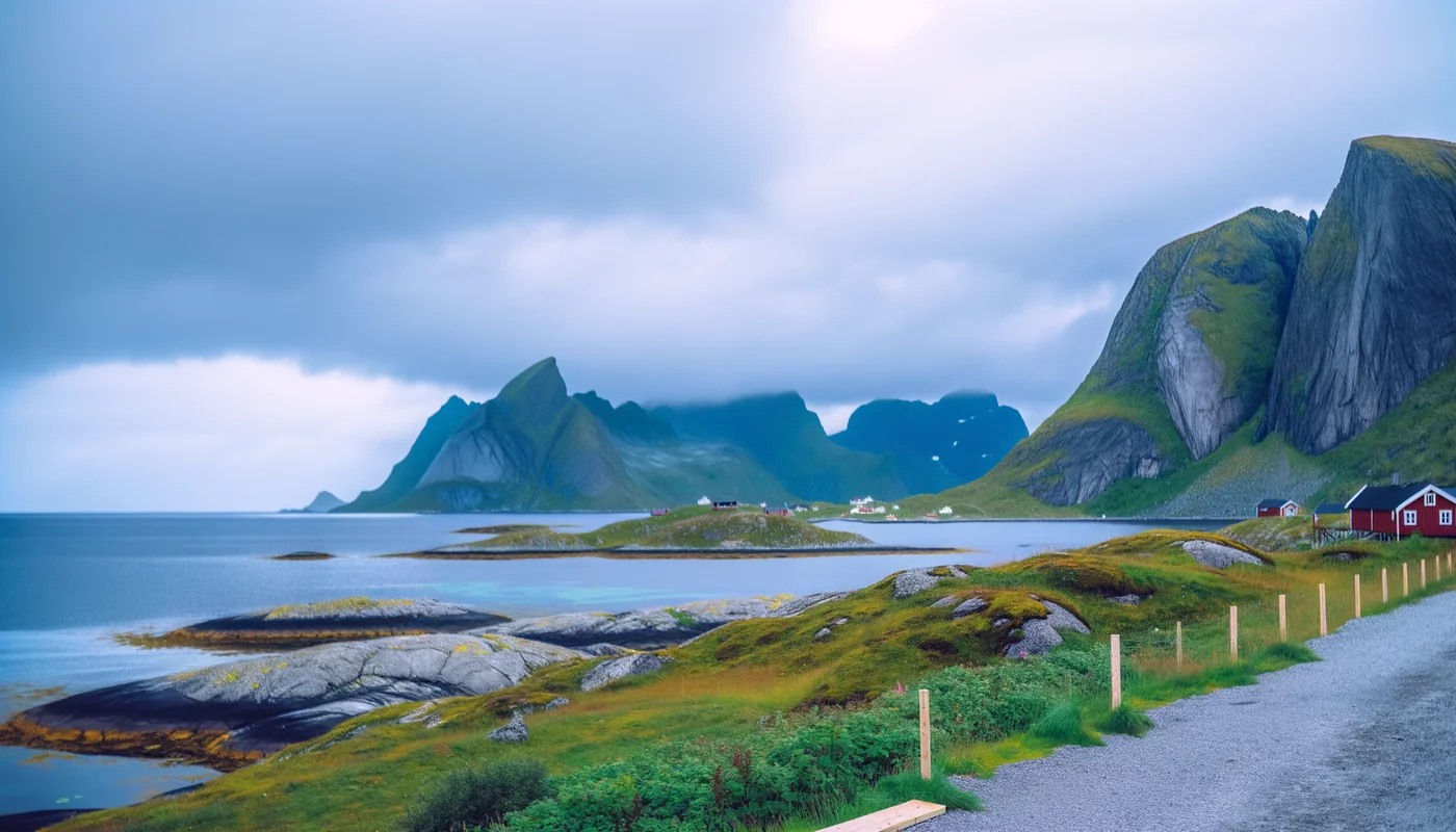 Die Lofoten in Norwegen
