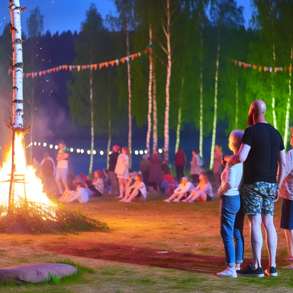 Mittsommer in Finnland