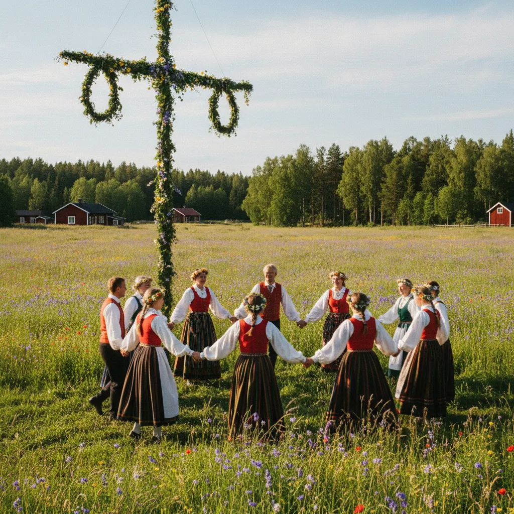 Mittsommer in Skandinavien