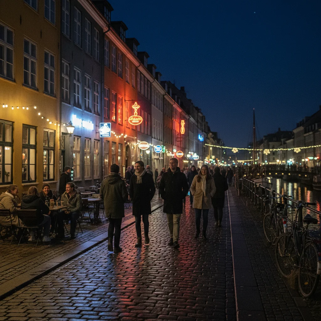 Nachtleben in Kopenhagen