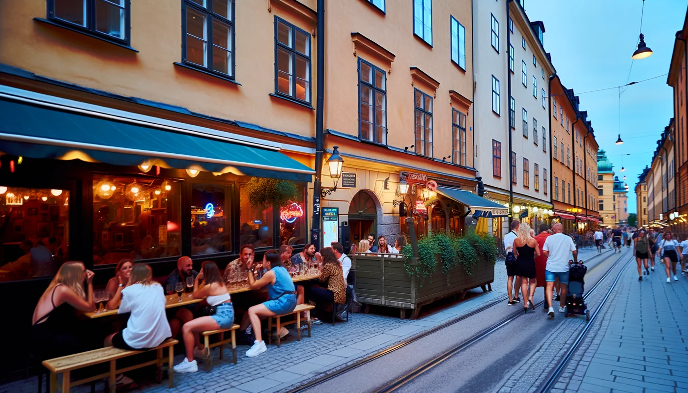 Zum Feiern nach Stockholm