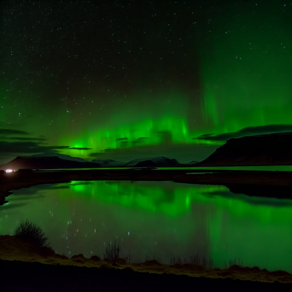Nordlichter in Island