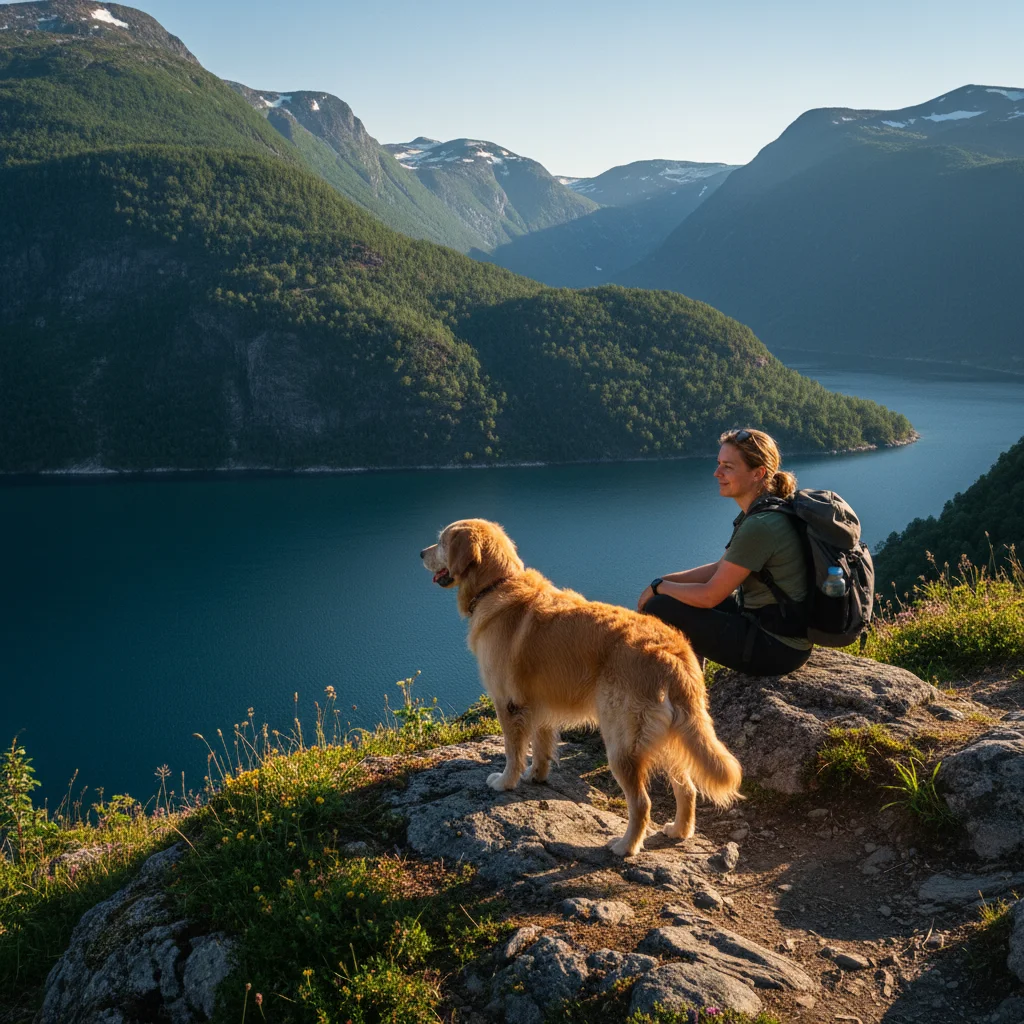 Norwegen mit Hund