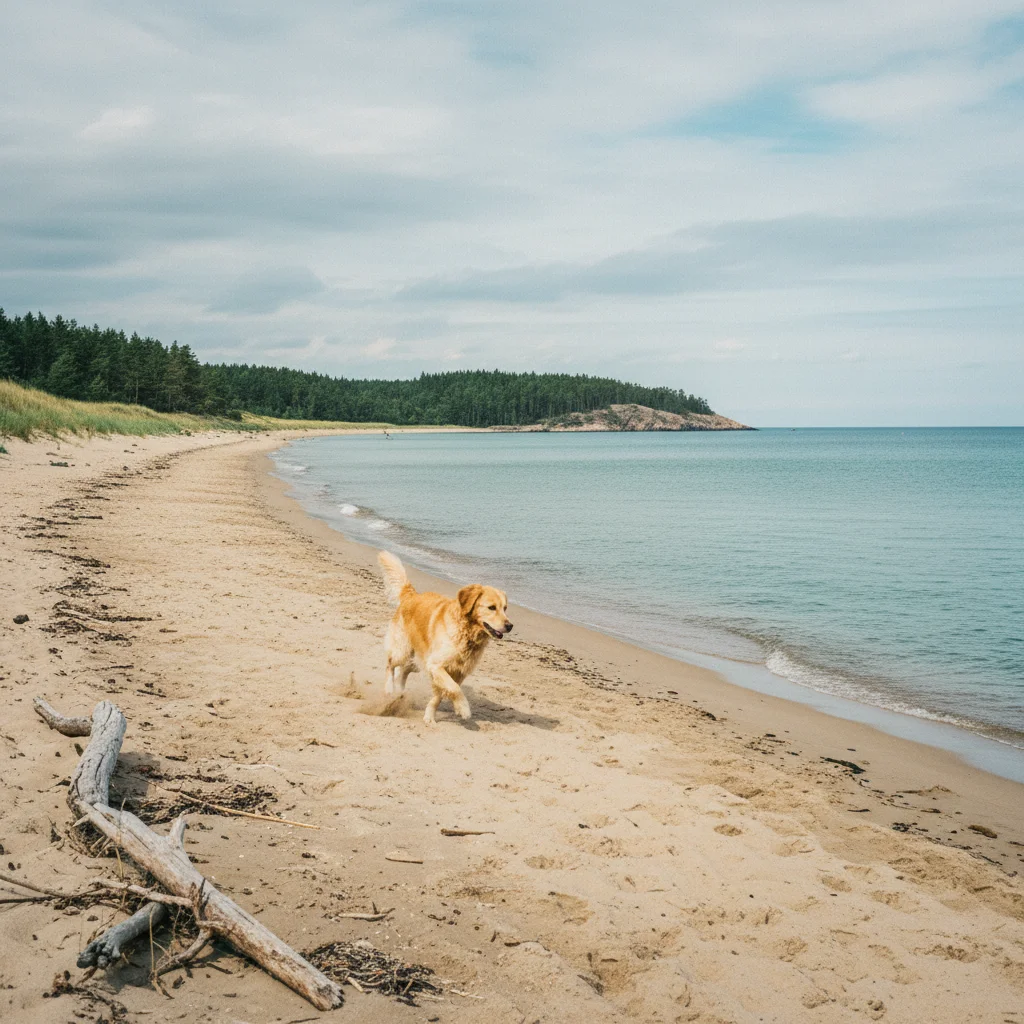 Ostsee mit Hund
