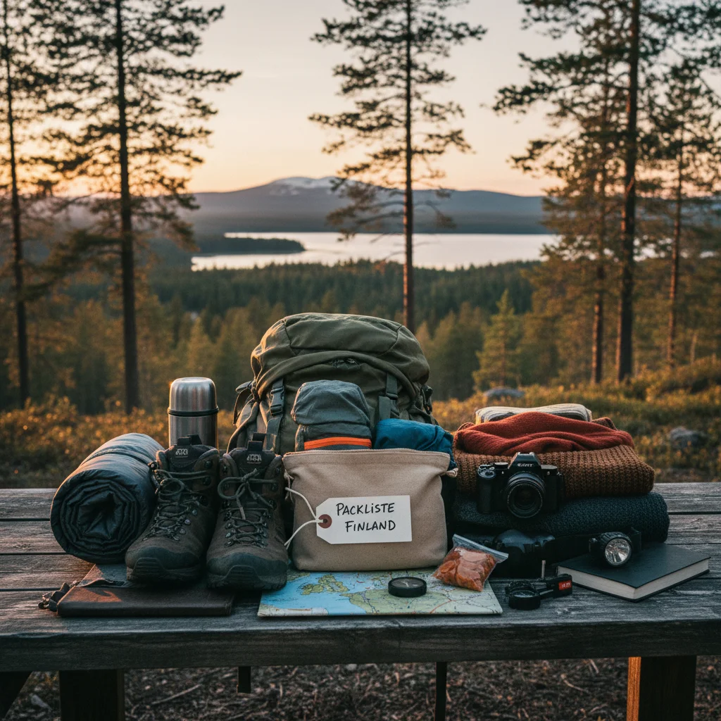 Packliste Finnland