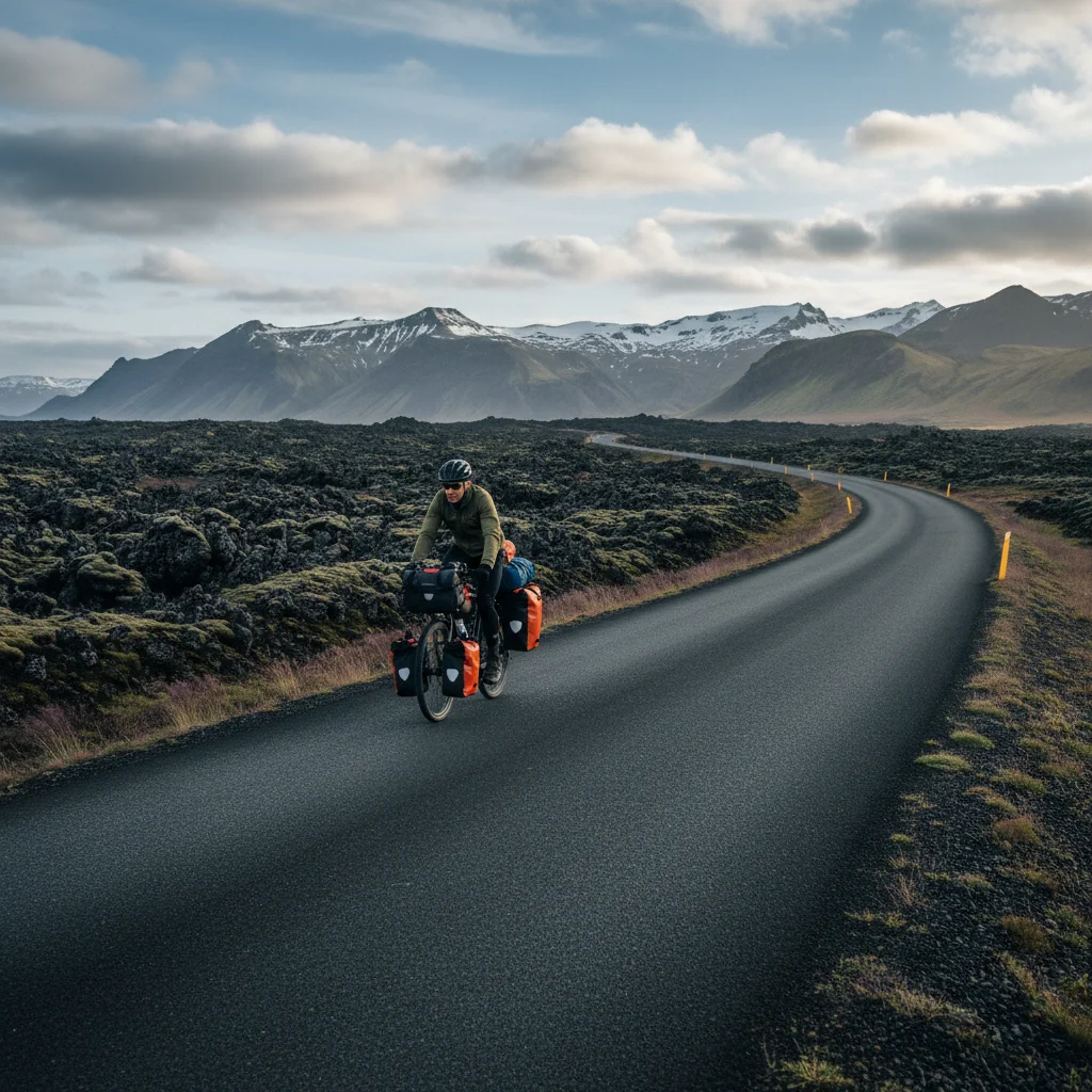 Radfahren auf Island