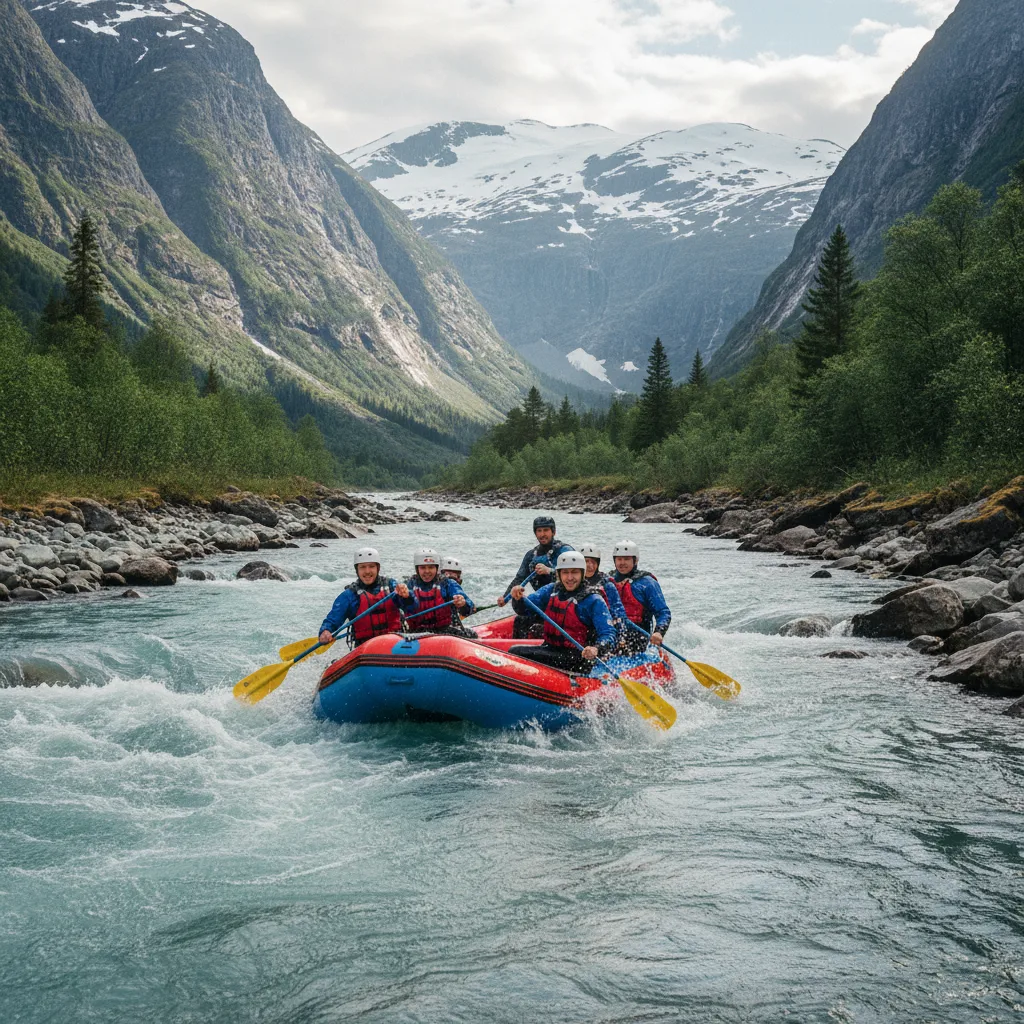 Rafting in Norwegen