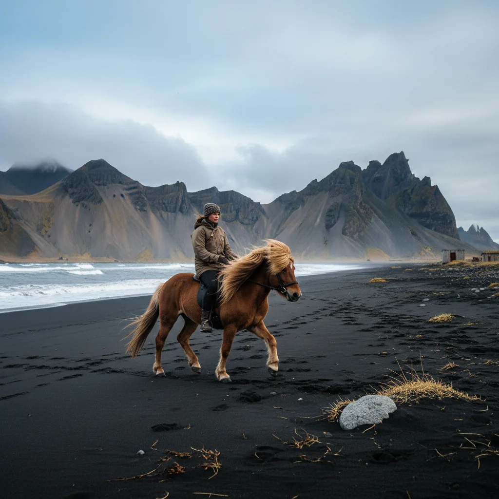 Reiten in Island: Ausritte auf Islandpferden