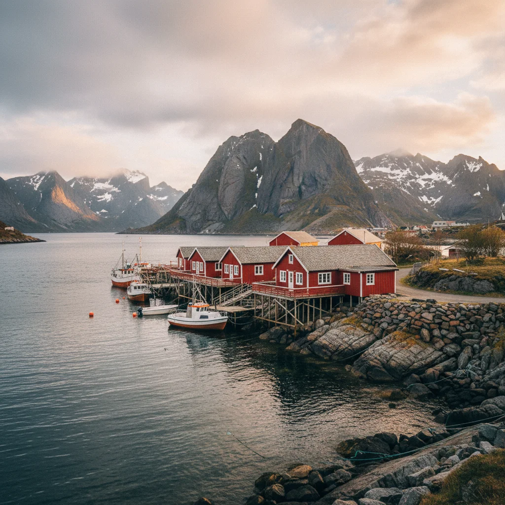 Rorbu in Norwegen
