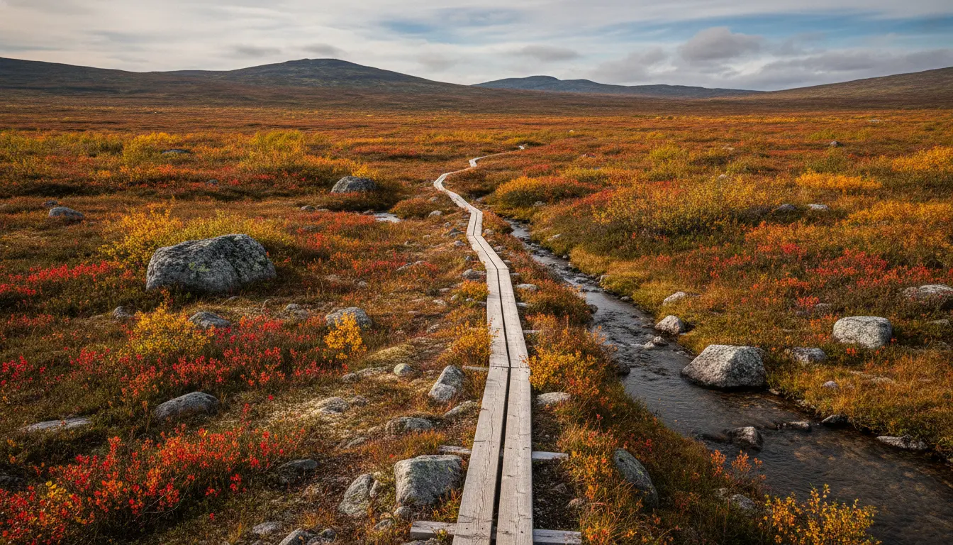Ruska: die zehn Tage, in denen Lappland die Farbe wechselt