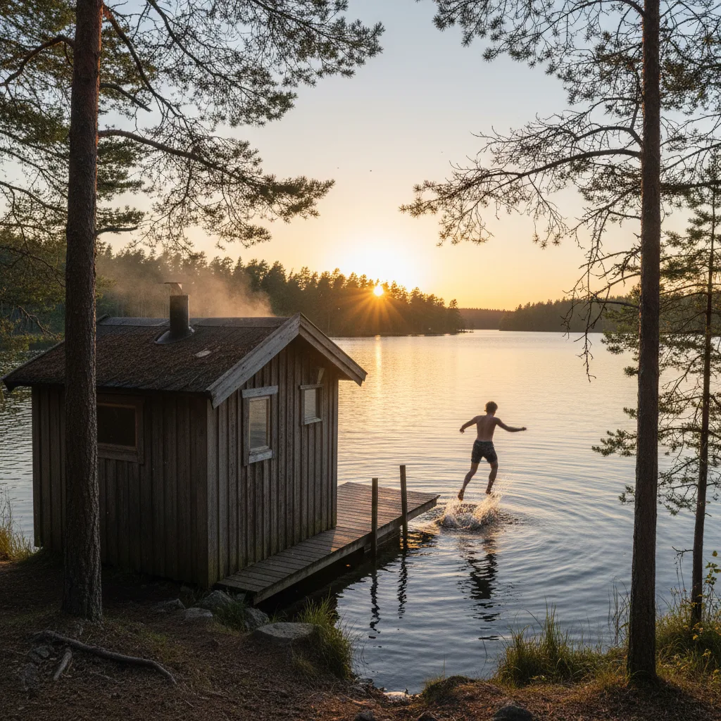 Sauna-Erlebnisse in Schweden
