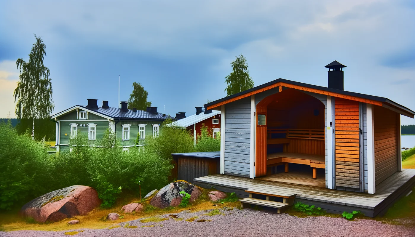 Sauna in Finnland