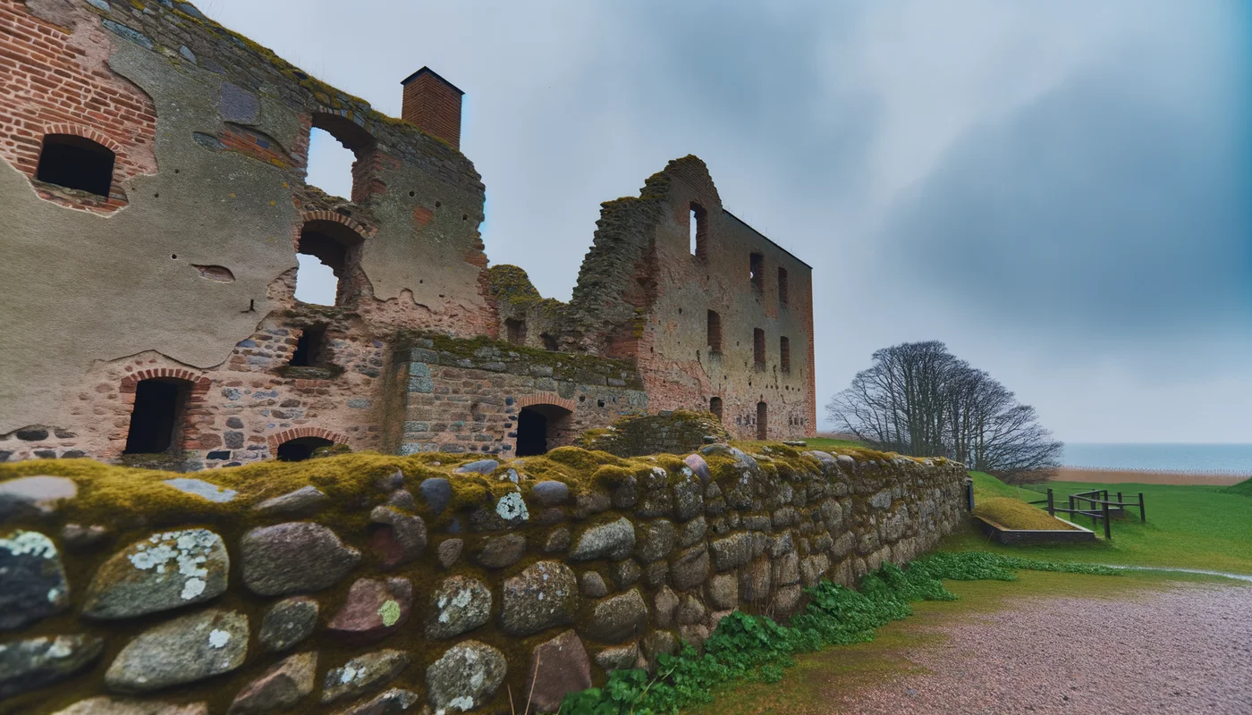 Schlossruine auf Öland