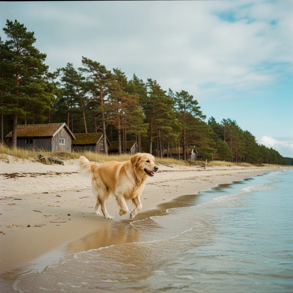 Schweden mit Hund