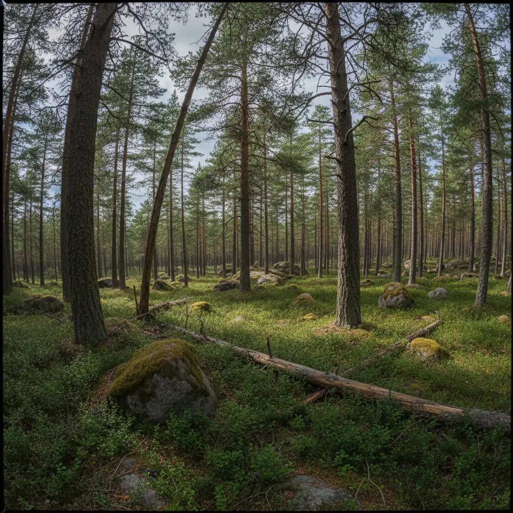 Der schwedische Wald