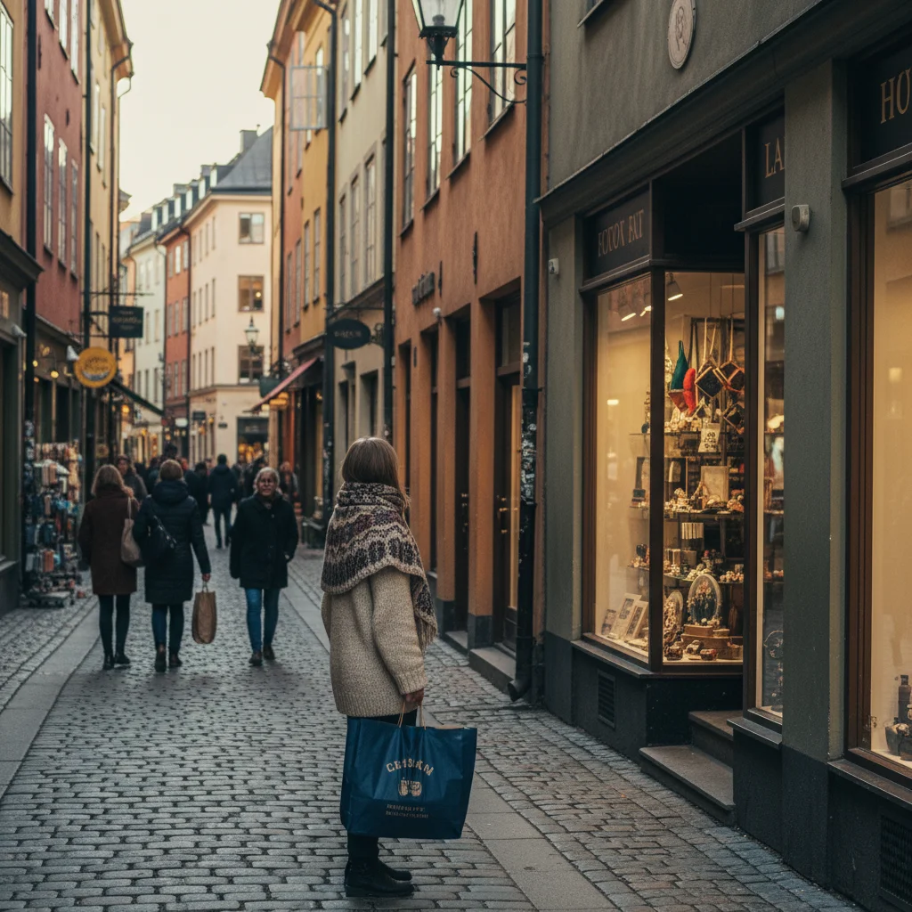 Shopping in Stockholm
