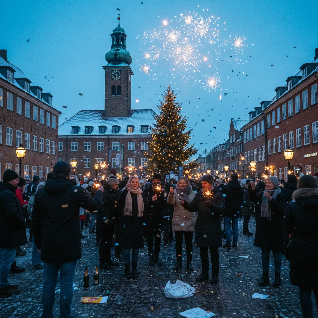 Silvester in Dänemark