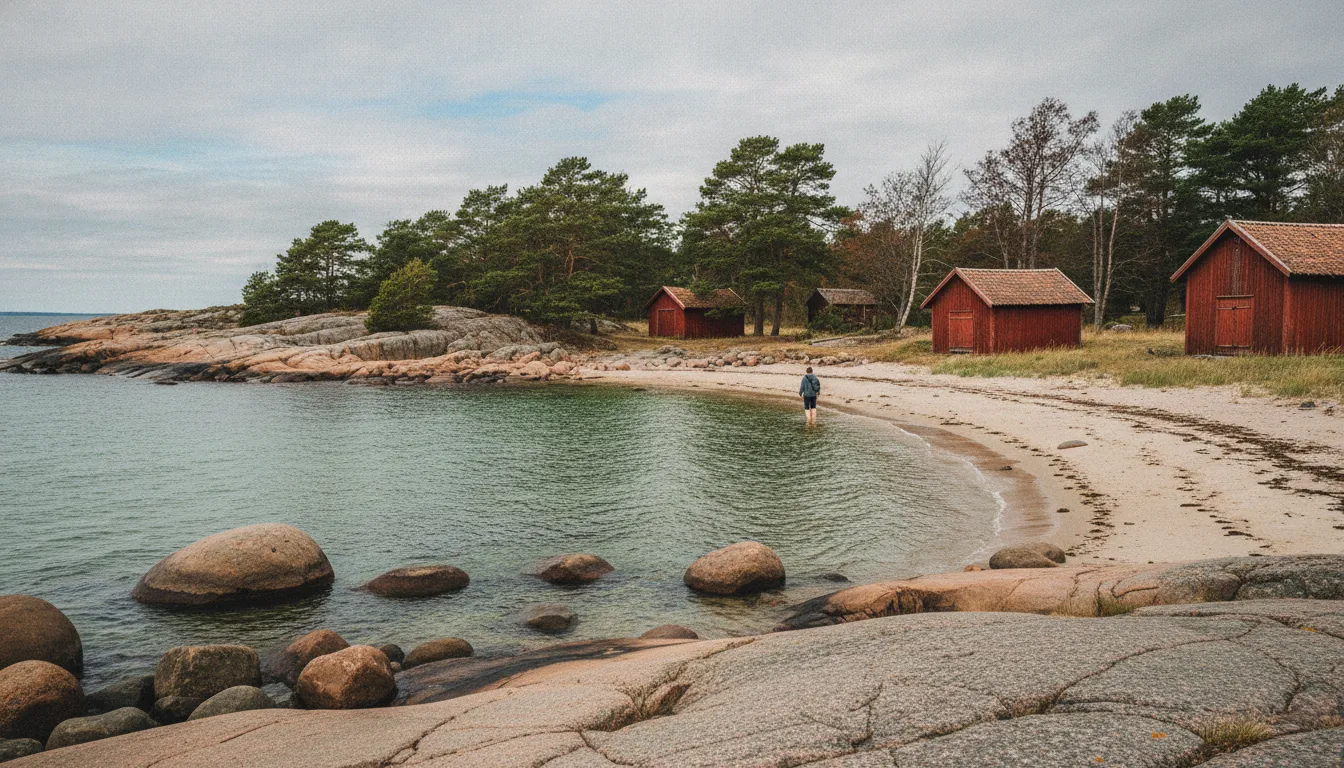 Die skandinavische Ostsee ist im heißen Sommer wie geschaffen zum Entspannen