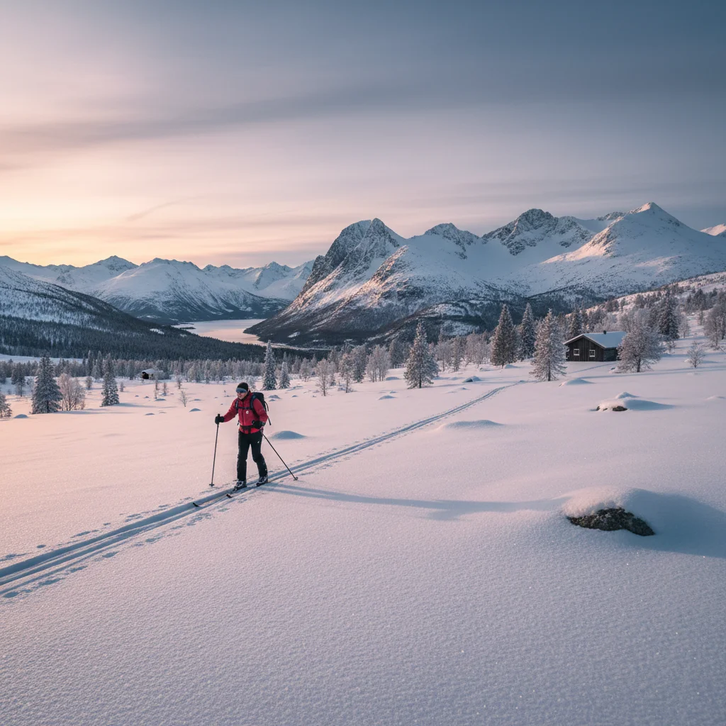 Skifahren in Skandinavien