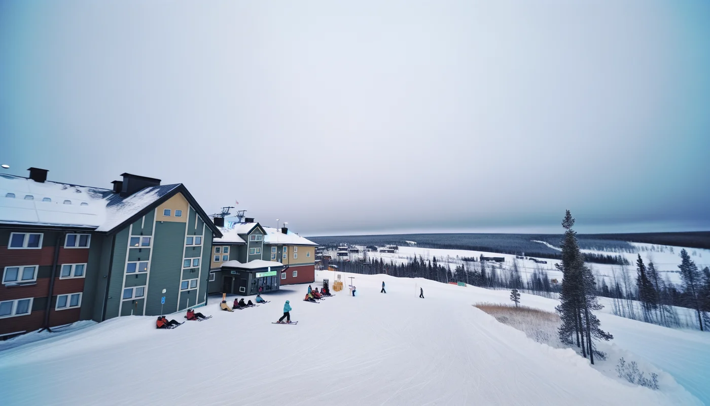 Skigebiete in Finnland