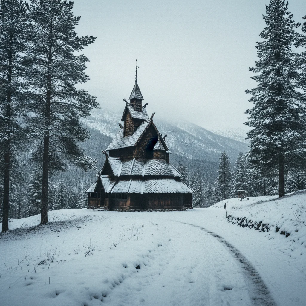 Stabkirchen in Norwegen