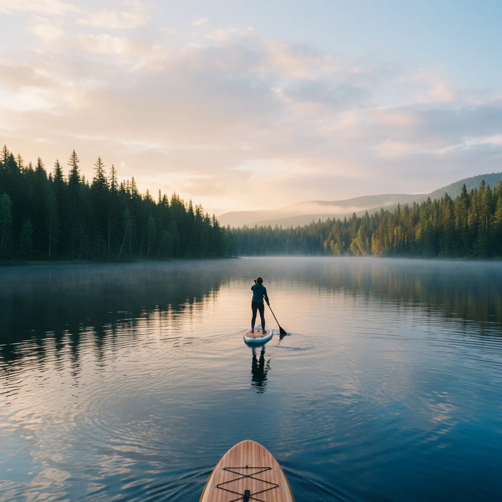 SUP in Finnland
