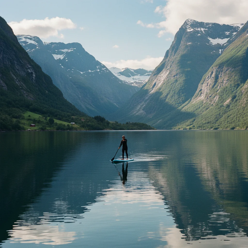SUP in Norwegen