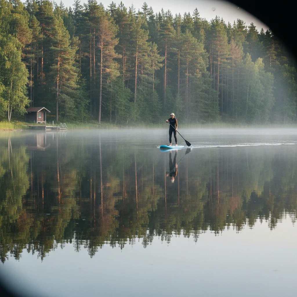 Stand-Up Paddling in Schweden
