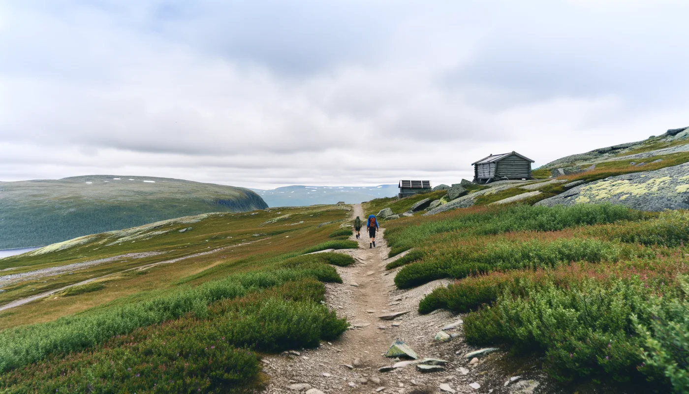 Trekking in Norwegen