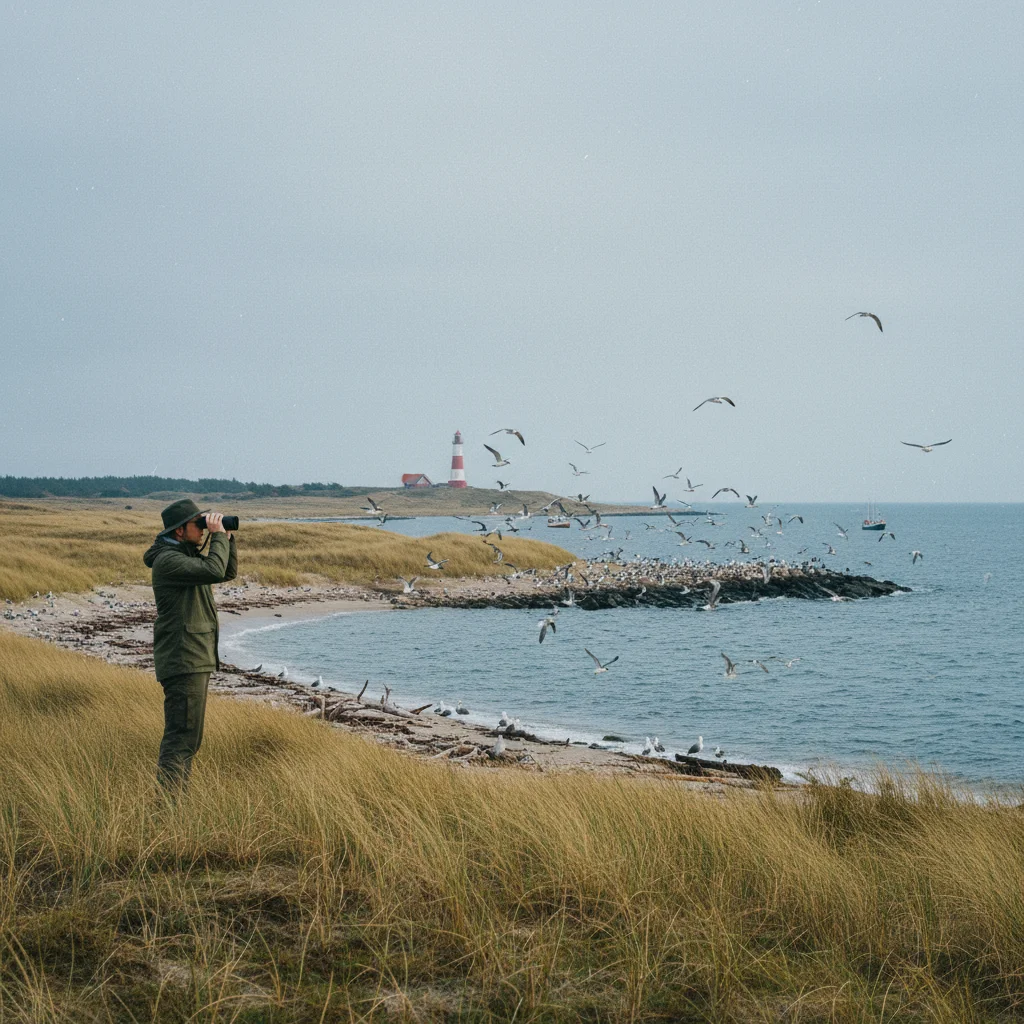 Vogelbeobachtung in Dänemark