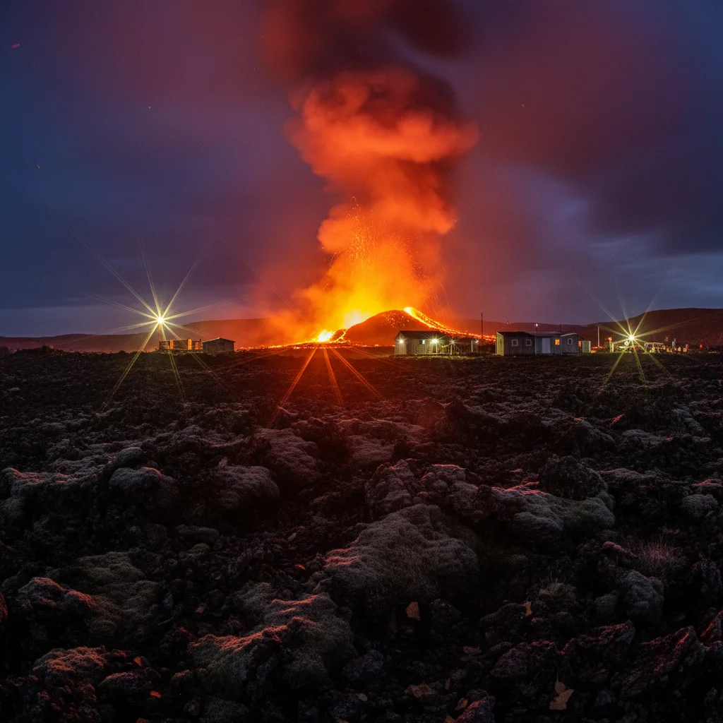 Vulkanausbrüche auf Reykjanes
