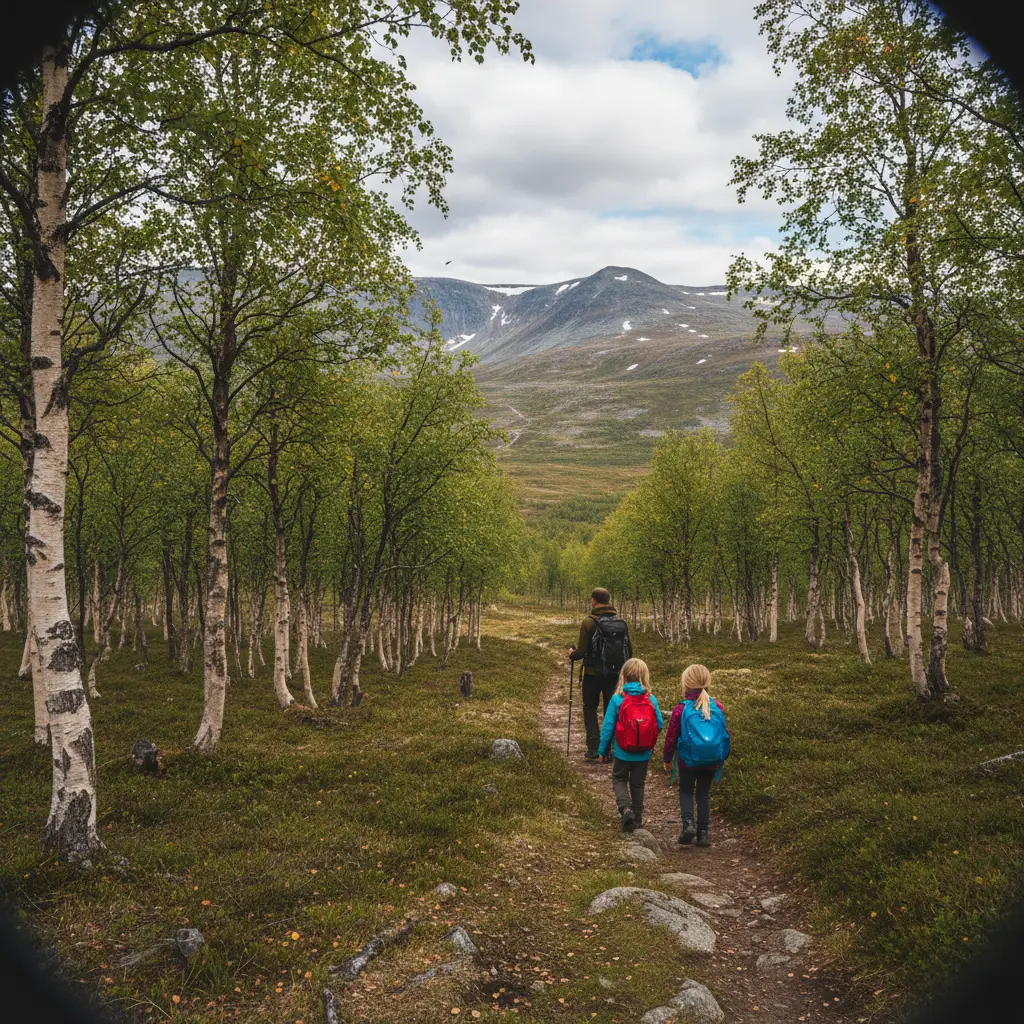 Wandern mit Kindern in Schweden