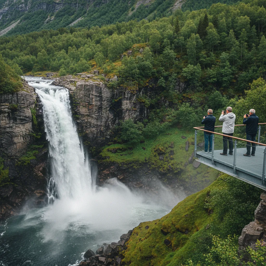 Wasserfälle in Norwegen