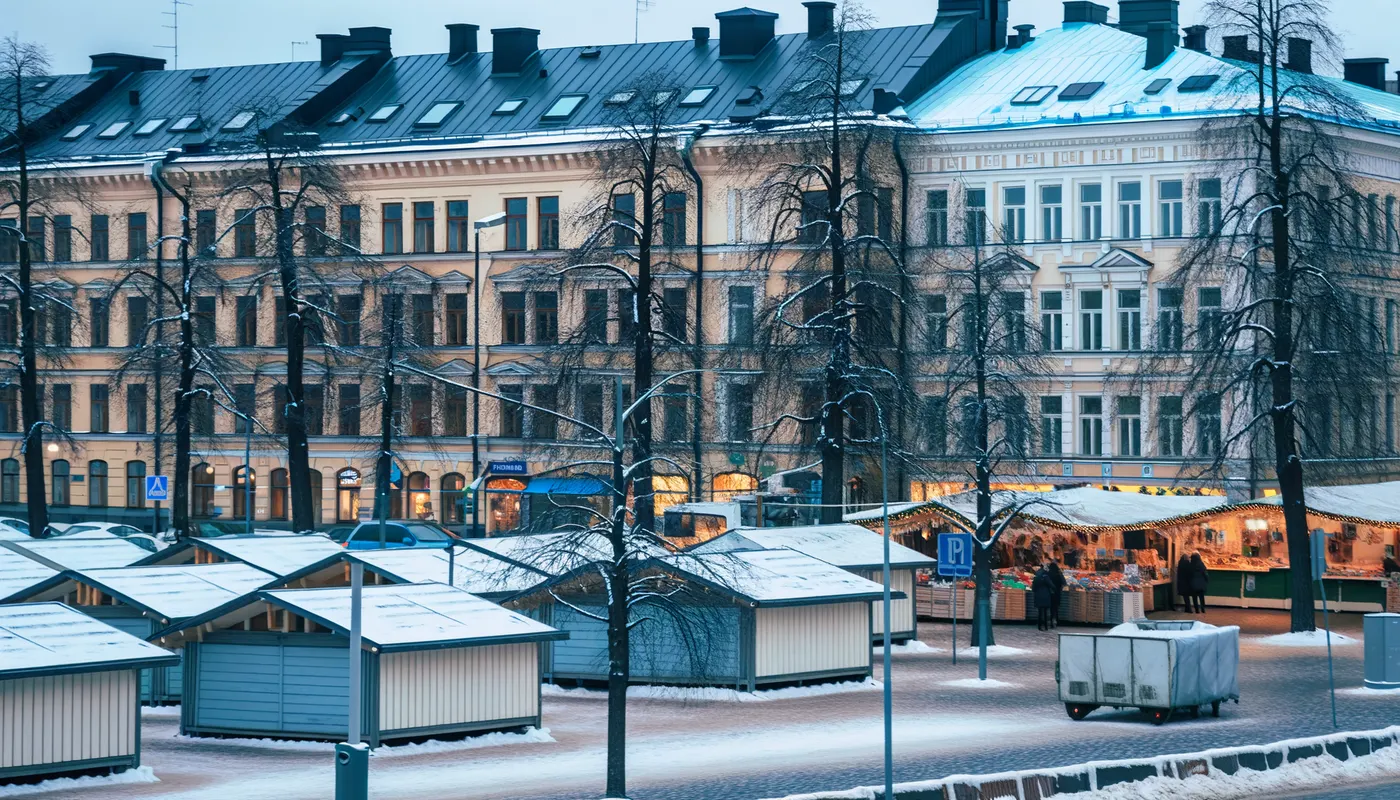 Weihnachtszeit in Helsinki