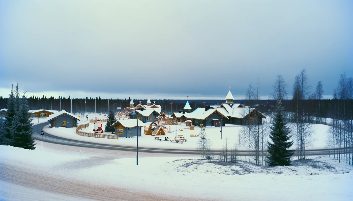 Weihnachtsdorf Rovaniemi