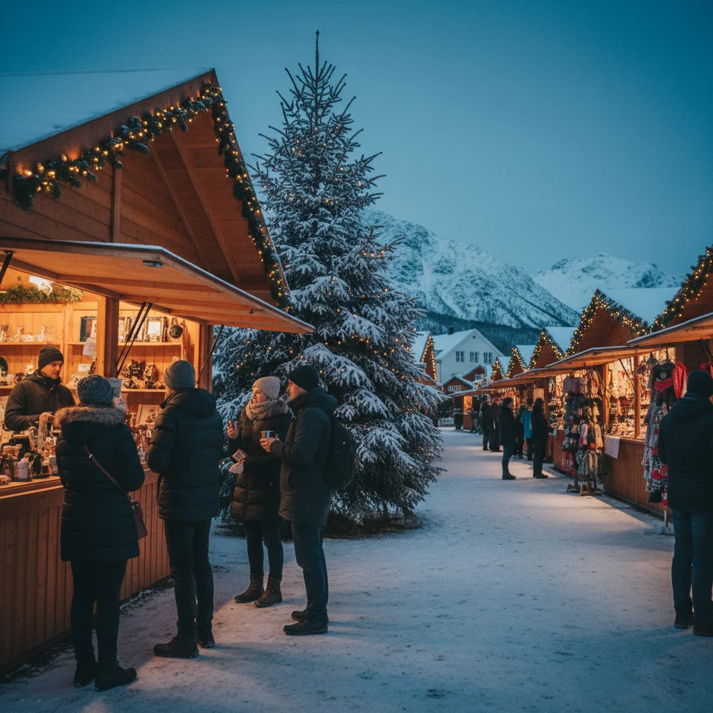 Die 5 schönsten Weihnachtsmärkte in Norwegen