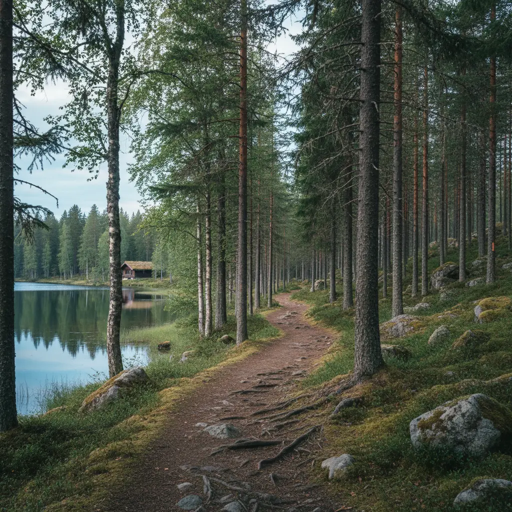 Wildnis in Finnland