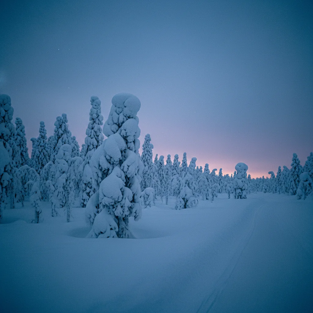 Winter in Lappland