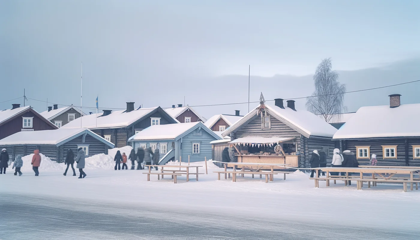 Wintermarkt in Jokkmokk