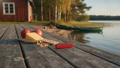 Ein Schweizer Taschenmesser im Gepäck für den Urlaub in Skandinavien