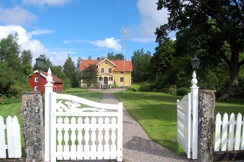 Haus mit Garten - Auswandern Schweden