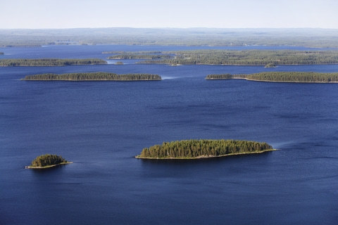 Pielinen See in Finnland - Seen Finnlands