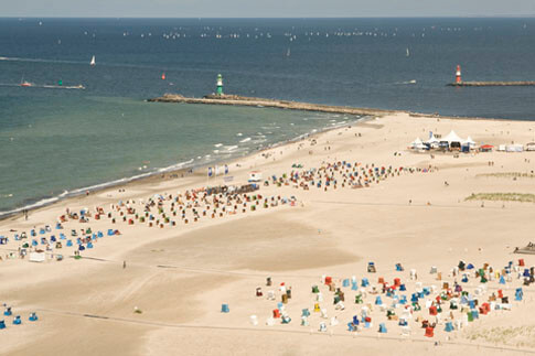 Der Strand von Warnemünde - Ostsee Reportagen