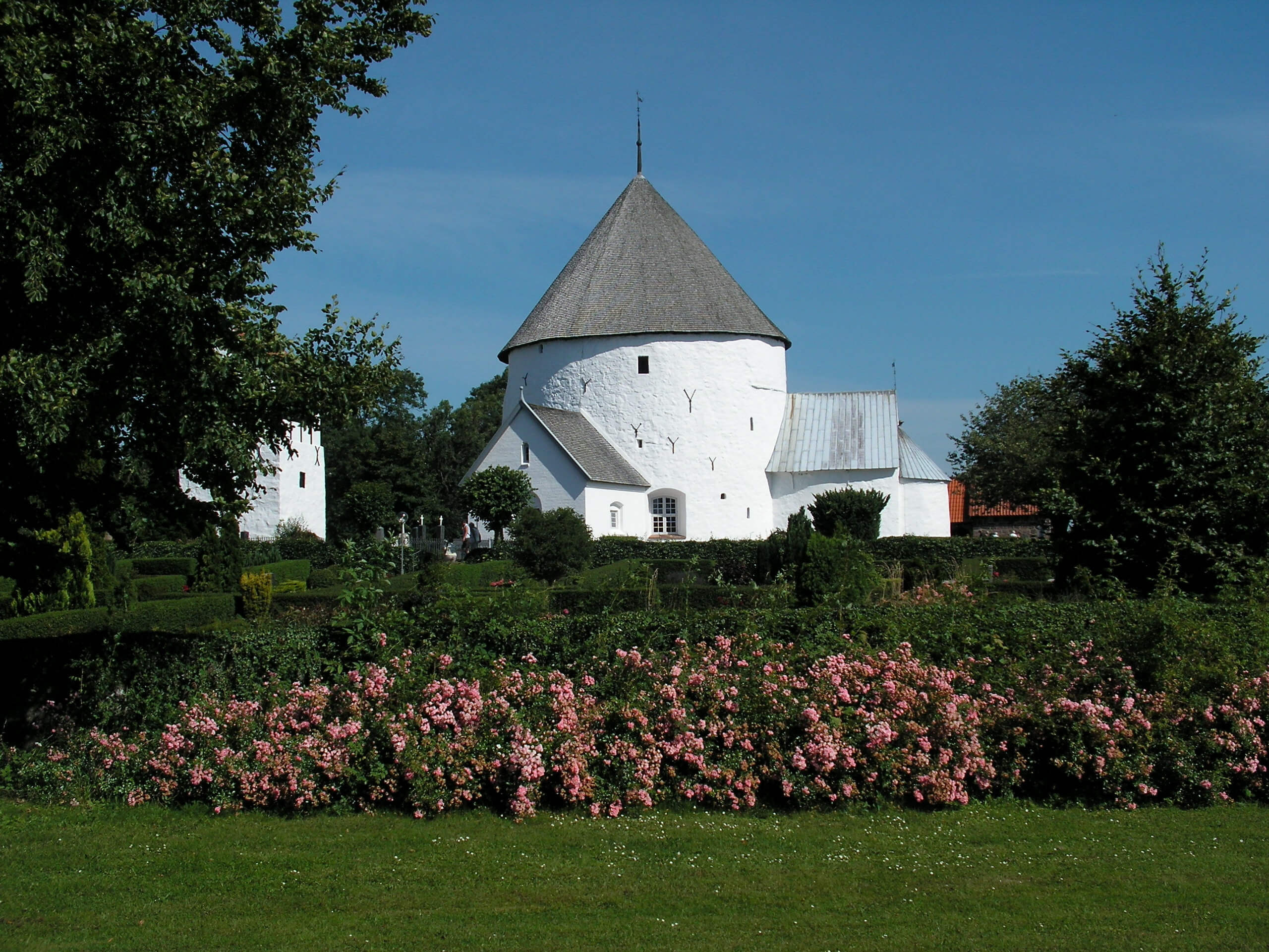 Authentische Rundkirche