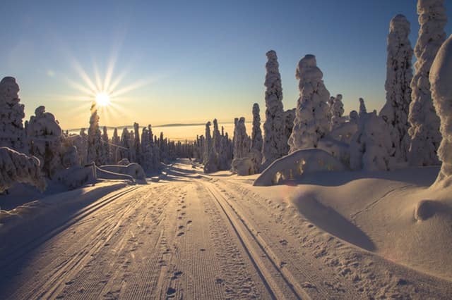 Finnland im Winter