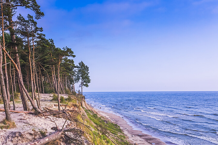 Karkle Strand in Litauen