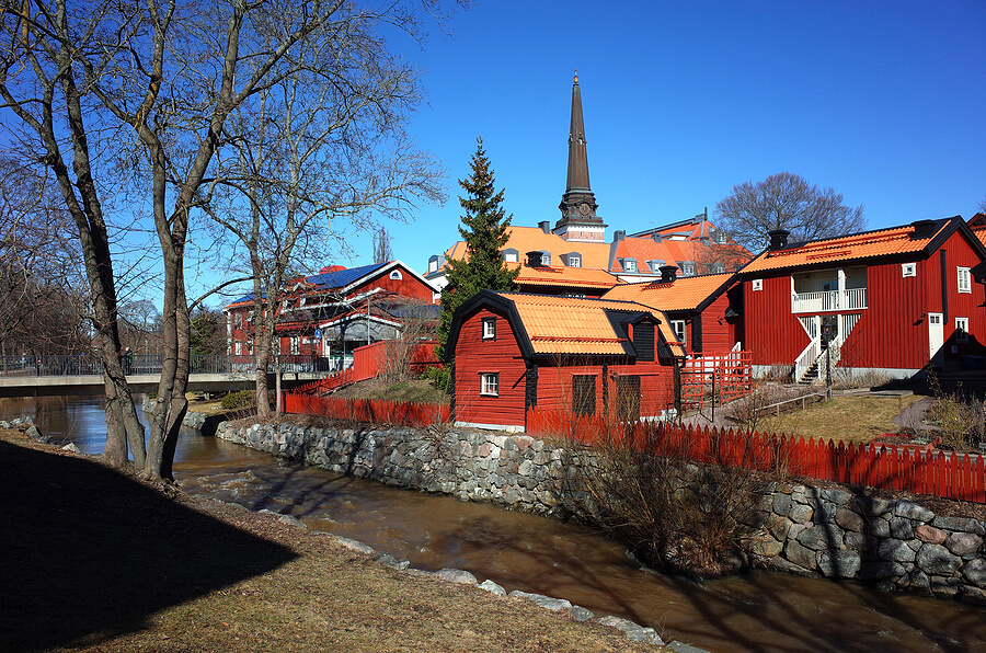 Altstadt von Vasteras, Schweden