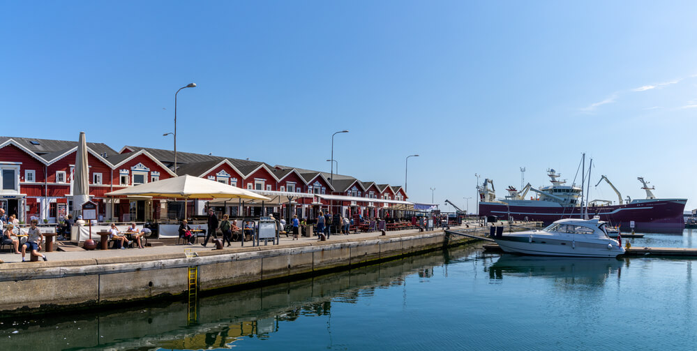 Hafen von Skagen, Dänemark